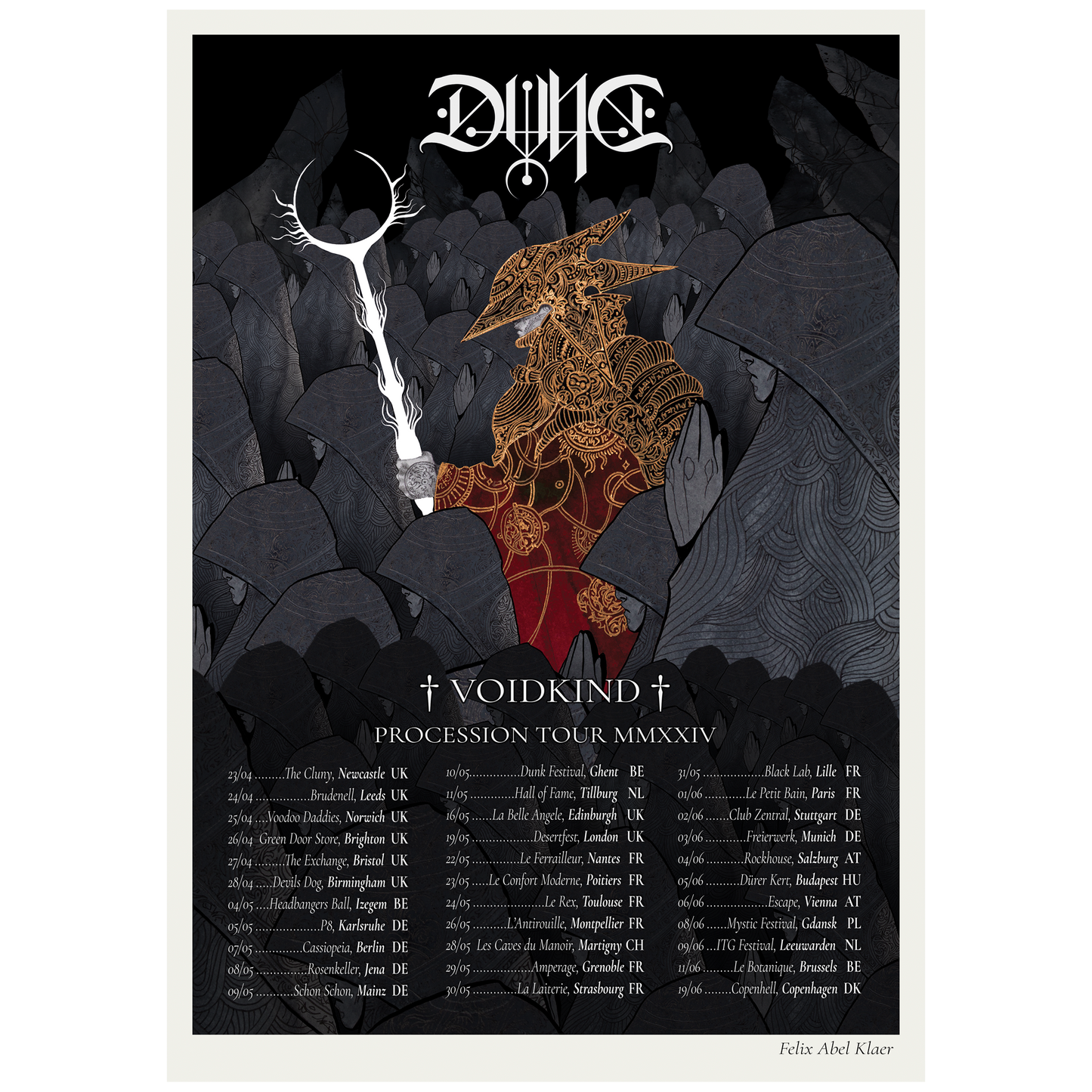 Voidkind 2024 Tour - Giclée Art Print