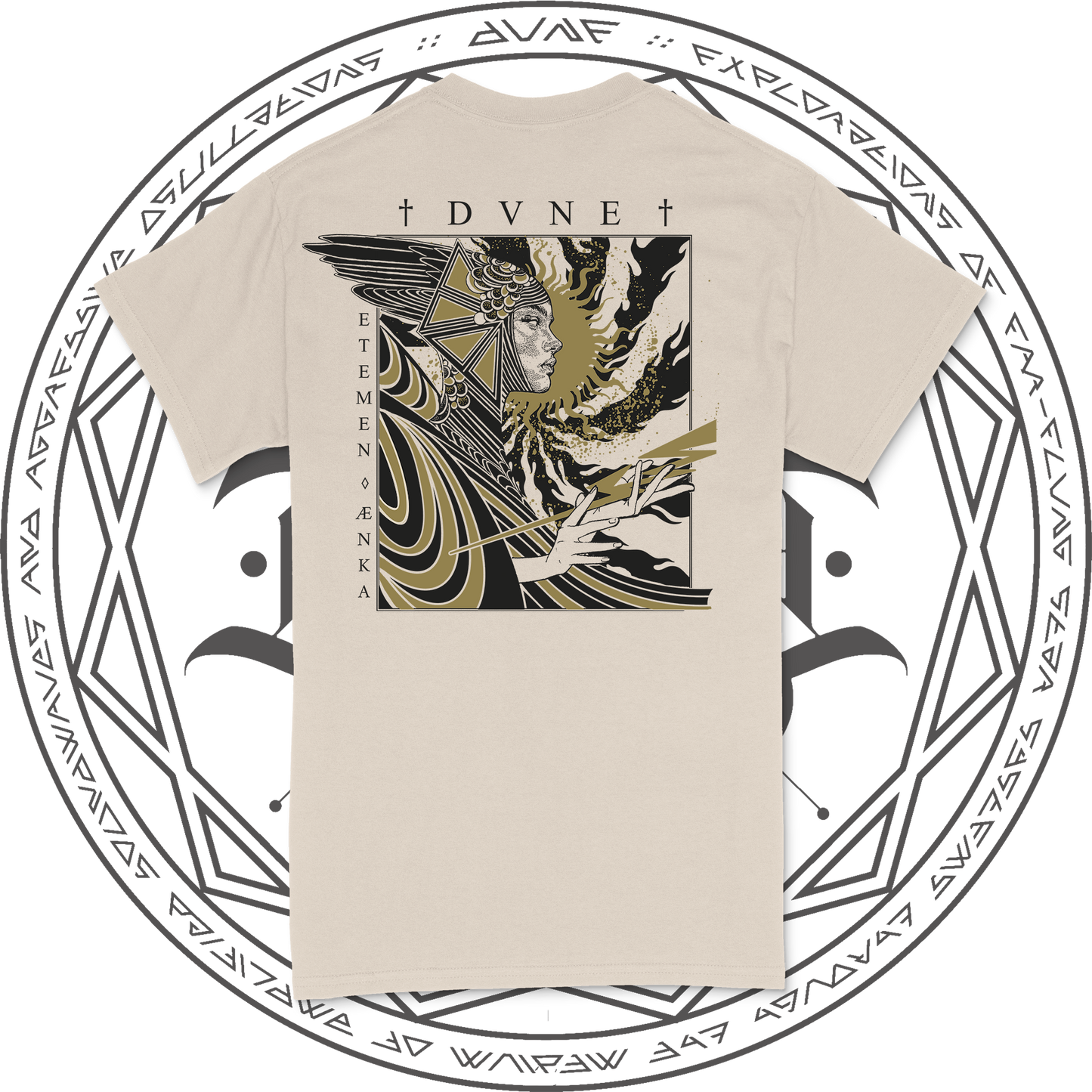 Gold Sun Cream T-shirt