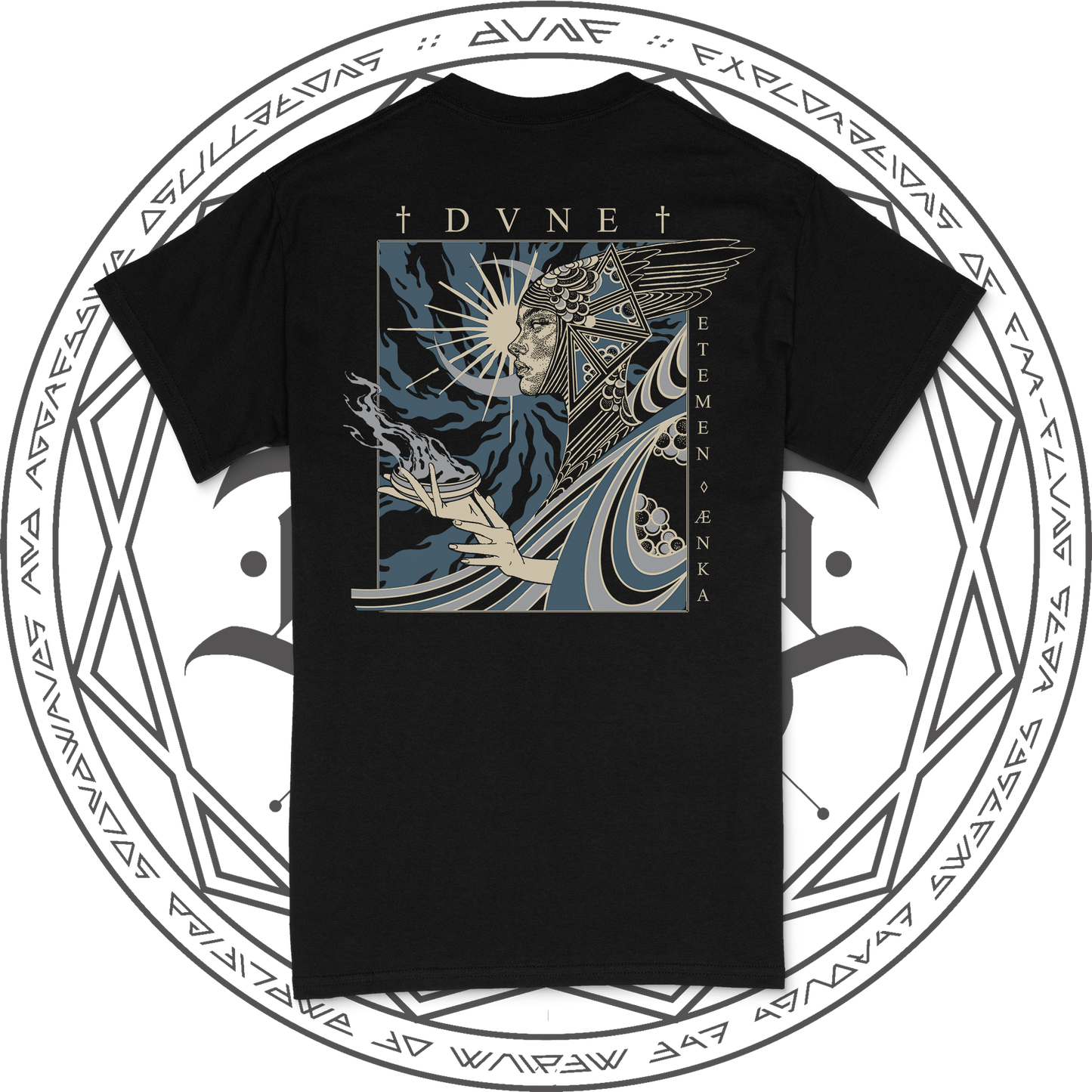 Silver Moon Black T-shirt