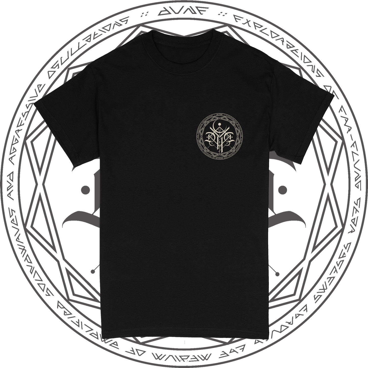 Silver Moon Black T-shirt